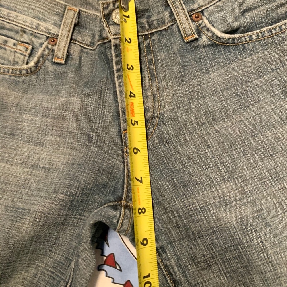 7 For All Mankind Bootcut Jeans Size 28 light wash - Picture 10 of 10